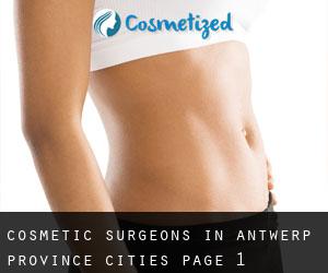 cosmetic surgeons in Antwerp Province (Cities) - page 1