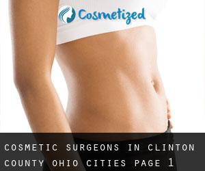 cosmetic surgeons in Clinton County Ohio (Cities) - page 1
