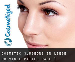 cosmetic surgeons in Liège Province (Cities) - page 1