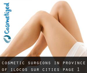 cosmetic surgeons in Province of Ilocos Sur (Cities) - page 1