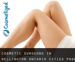 cosmetic surgeons in Wellington Ontario (Cities) - page 1