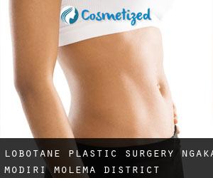 Lobotane plastic surgery (Ngaka Modiri Molema District Municipality, North-West)